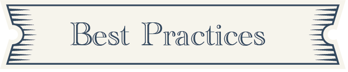 Best Practices